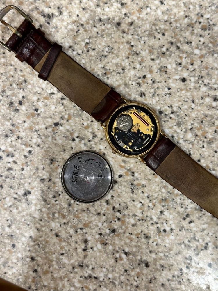 Часы Omega De Ville Quartz 1430 (1985-1995, gold-plated)