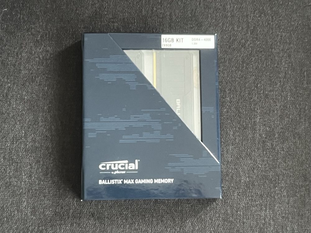 Ballistix Max Gaming Memory 16GB Kit DDR4 4000MHZ