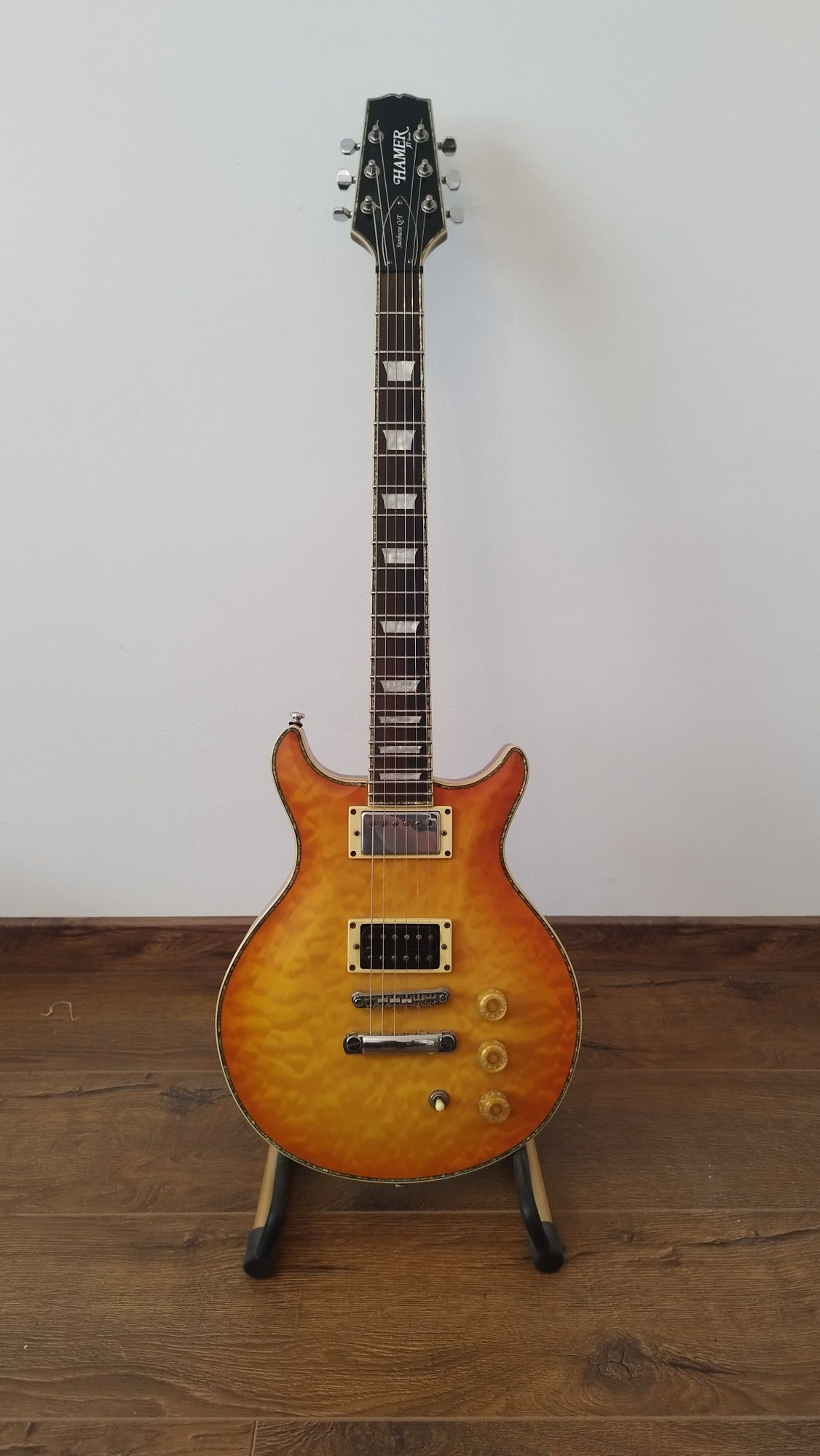 електрогитара HAMER Sunburst Q/T XT series