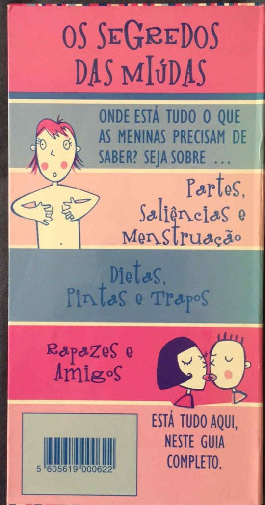 Livros-Os segredos das miúdas
