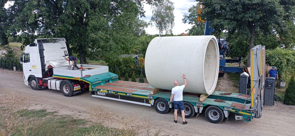 Rura żelbetowa, sauna betonowa, piwniczka, schron, średn. wew. 250 cm