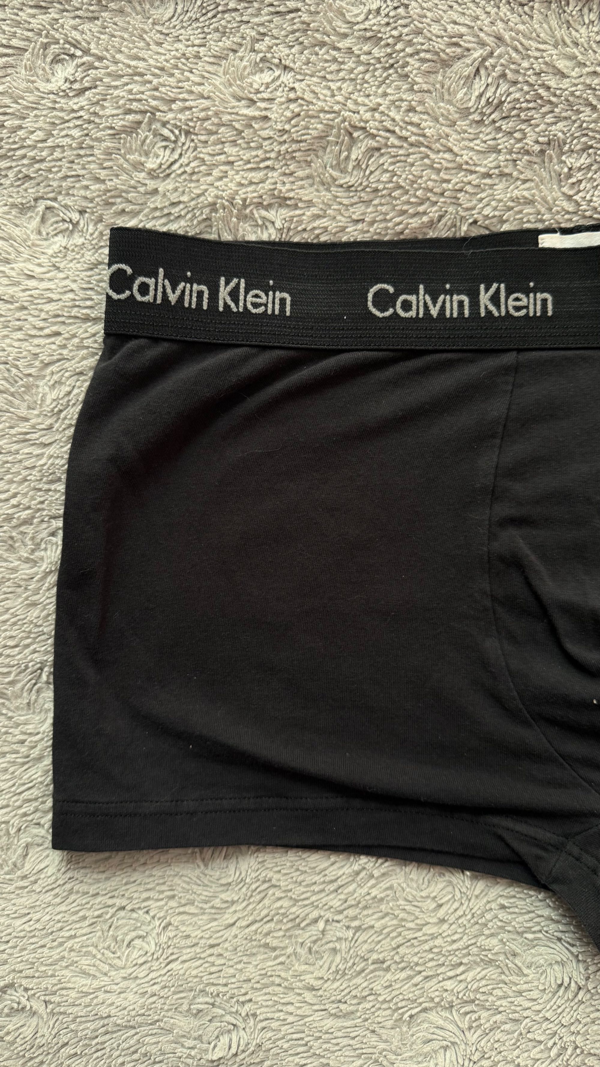 Majtki Calvin Klein czarne bokserki spodenki slipki męskie L