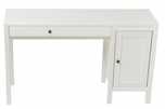Biurko IKEA HEMNES – biała bejca, 120x55 cm – stan bardzo dobry