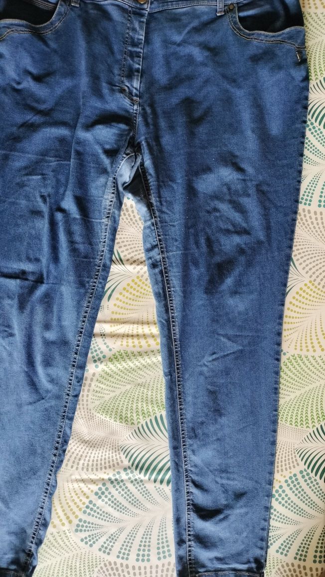 Spodnie jeans damskie XXXL.