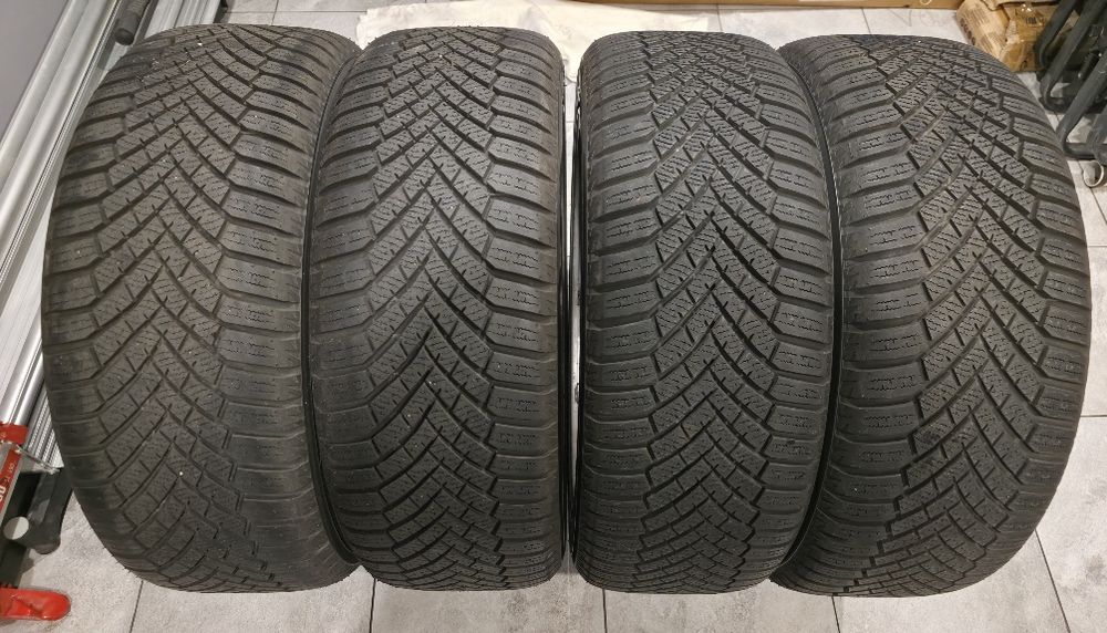 Opony zimowe Yokohama 7,5mm 24r // Felgi vw 18 cali