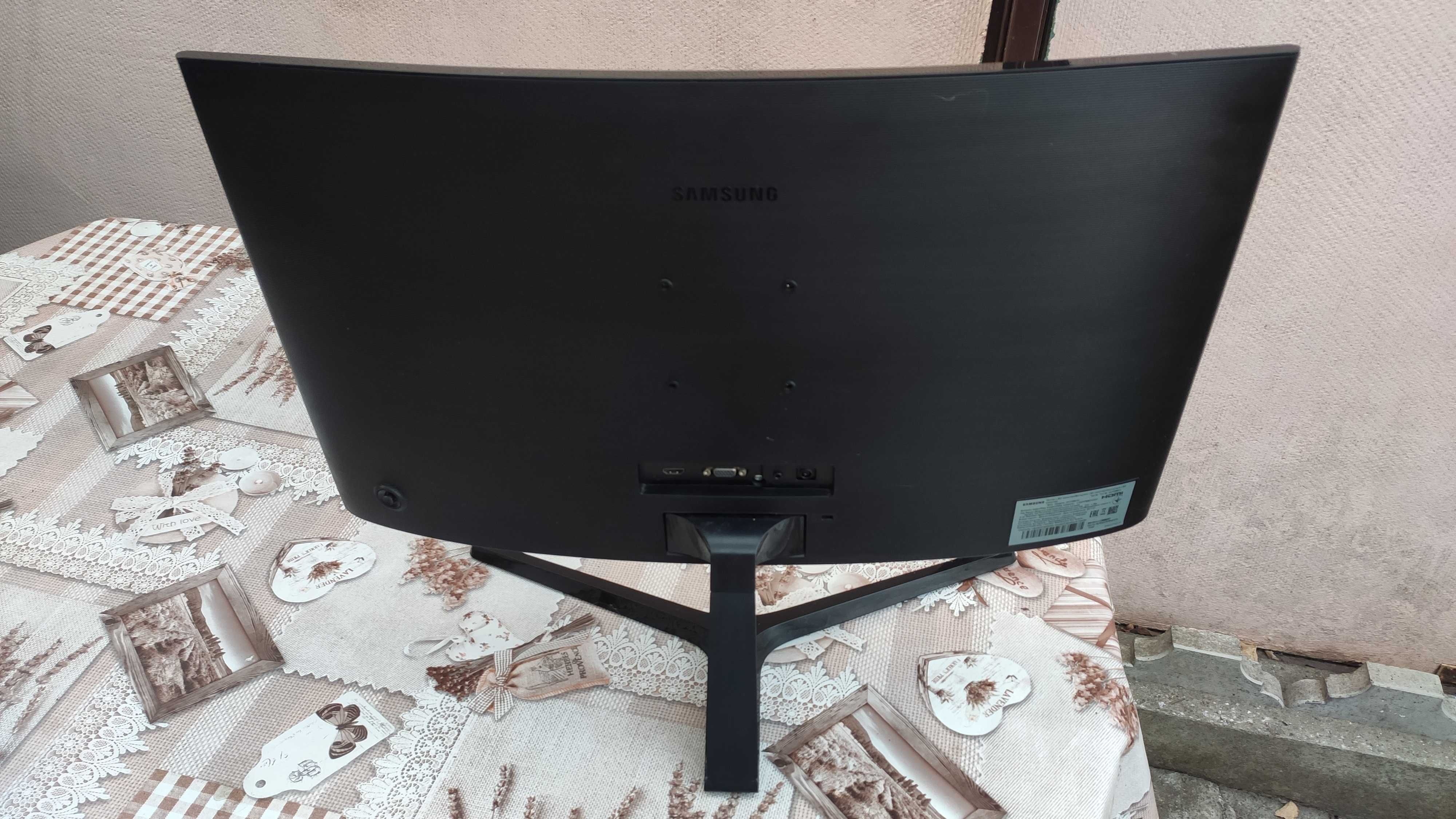 Mонитор 27" Samsung Curved LS27C366 (LS27C366EAIXCI) матрица разбита