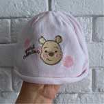 Disney 62cm 0-3m czapka pudrowy róż  Kubuś Puchatek