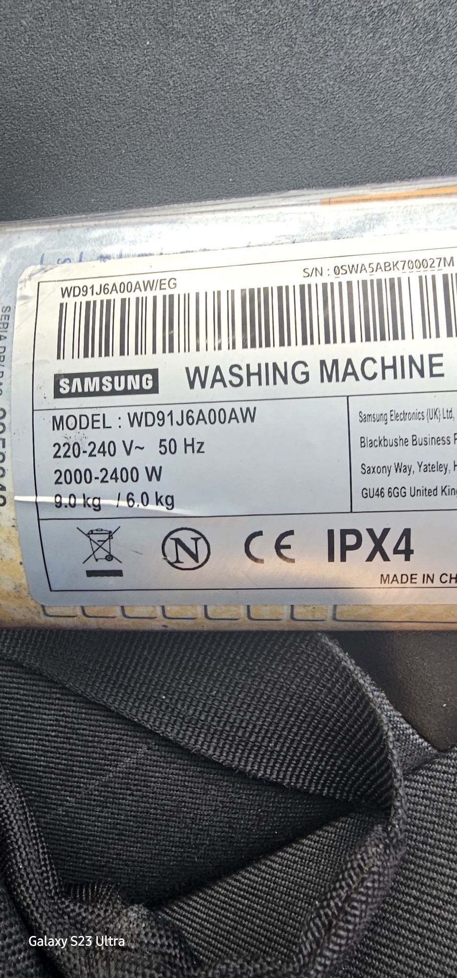 Moduł programator do pralko suszarki Samsung