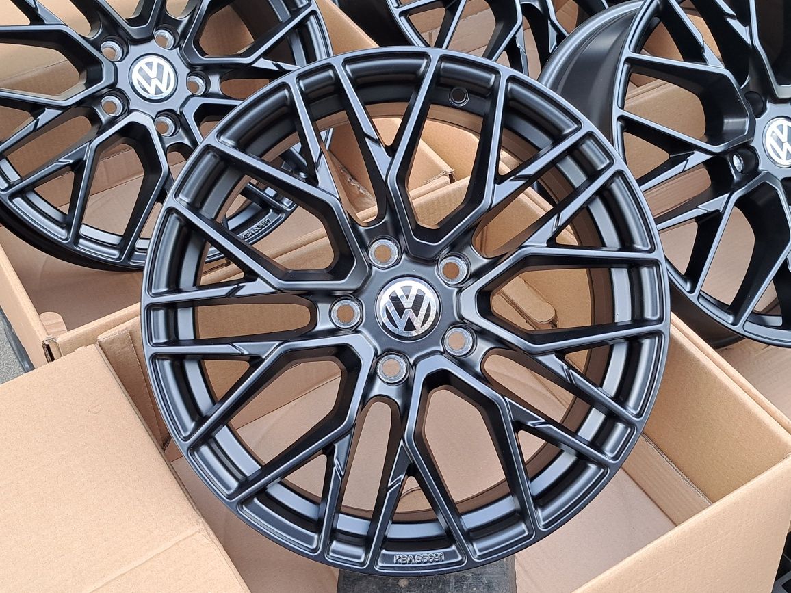 Alufelgi VW 18" 5x100 T-Cross Polo Taigo Golf IV Fox CA20 CZARNY MATT