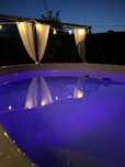 Balia całoroczny basen z jacuzzi piec filtr hydromasaż LED komplet