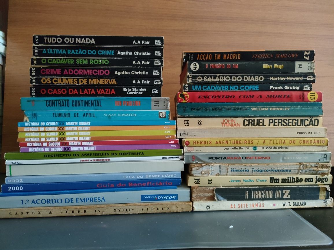 Livros antigos, diversos