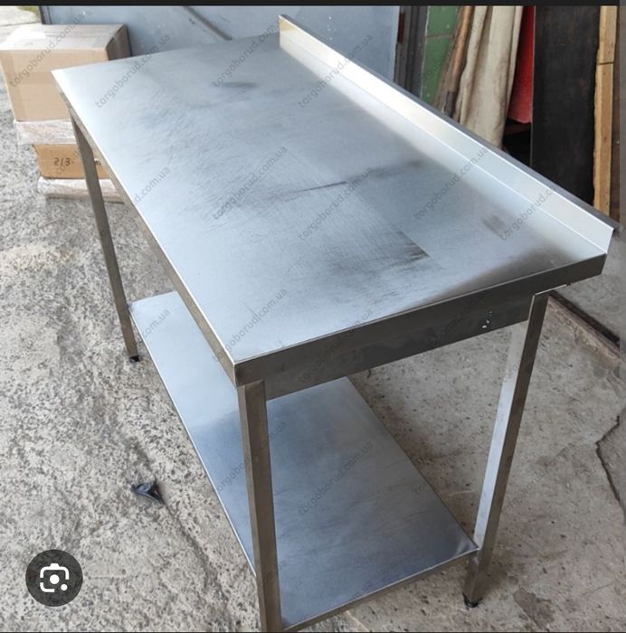 Продам або обміняю столи з нержавійки 4шт. Як нові