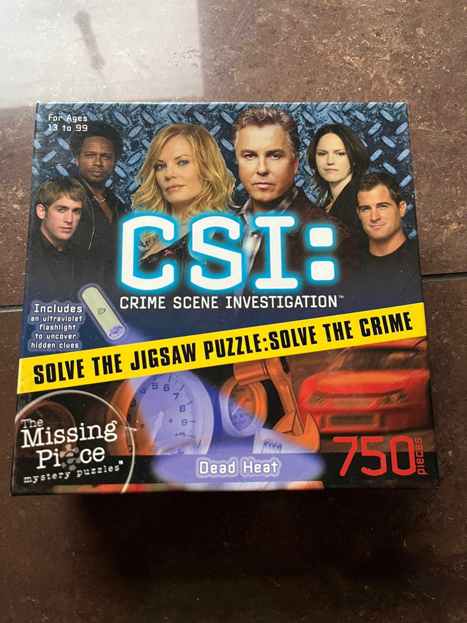 Puzzle CSI: Crime Scene Investigation Dead Heat 750