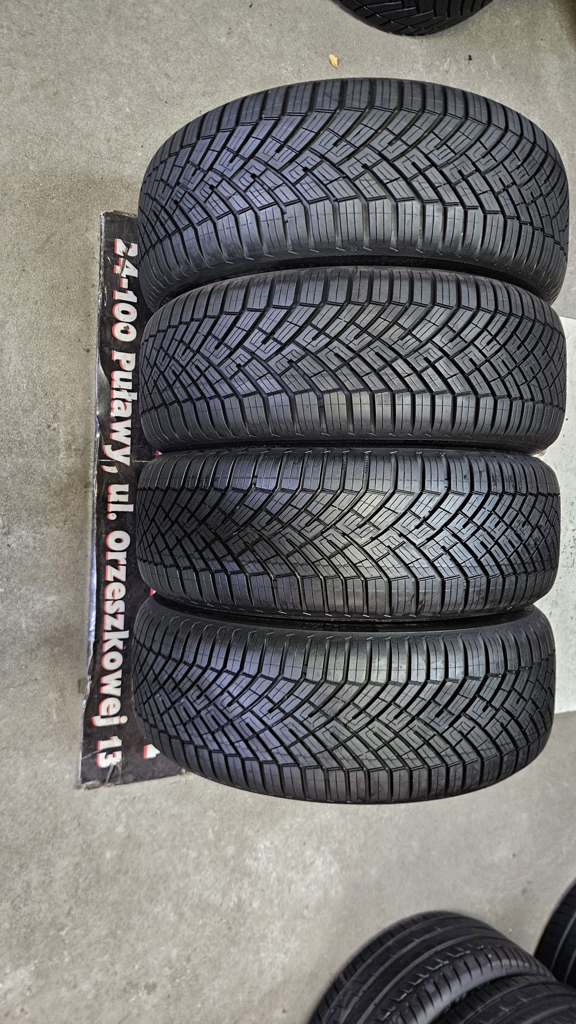 opony używane 205/55R16 Continental allseasoncontact 2