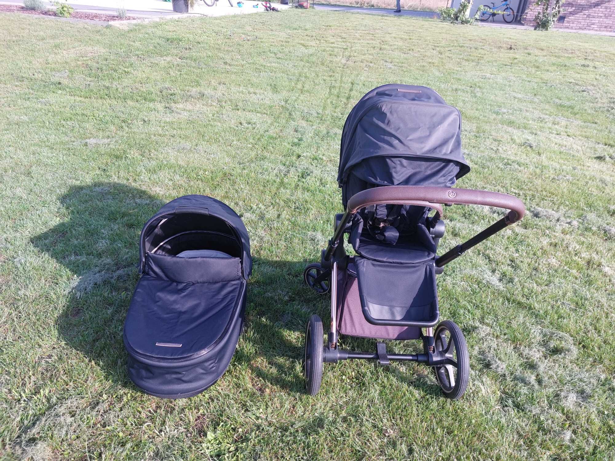 Wózek CYBEX PRIAM platinum 2.0 Black