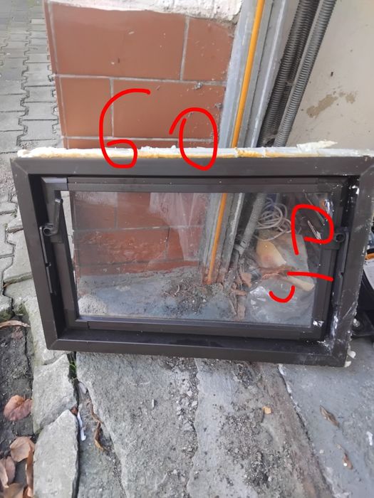 Okno plastikowe używane,stan dobry