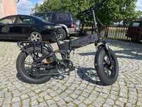 rower  elektryczny Fatbike Enguie składak
