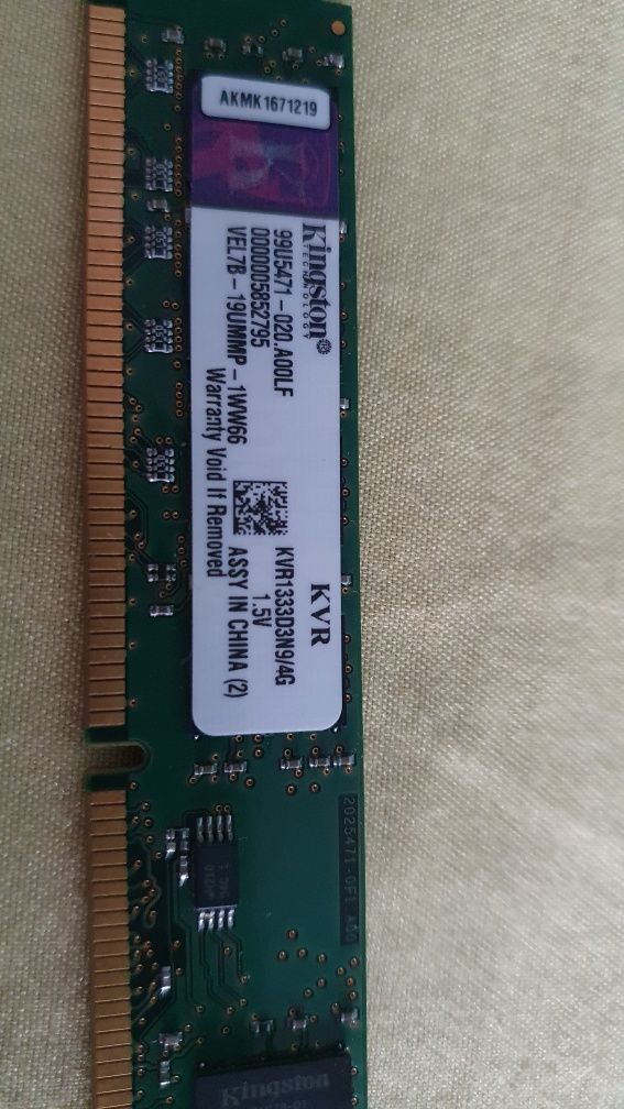 Pamięć RAM Kingston 2x4 gb