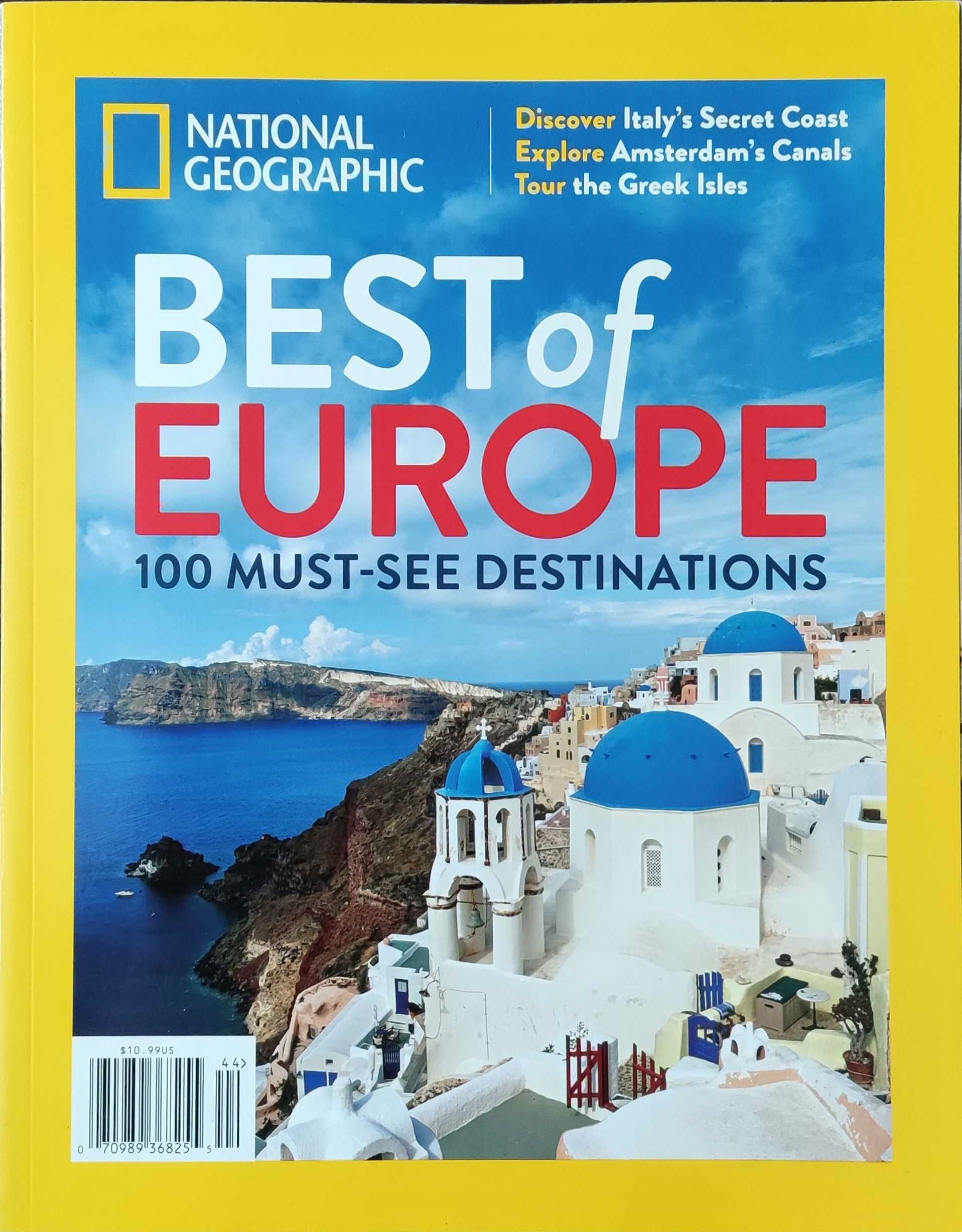 Best of Europe. 100 must-see destinations. National geographic.