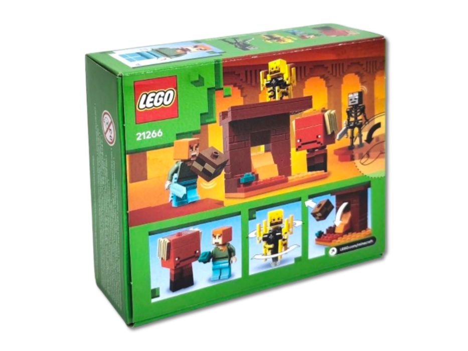 Klocki LEGO Minecraft Bitwa na moście Netheru 21266