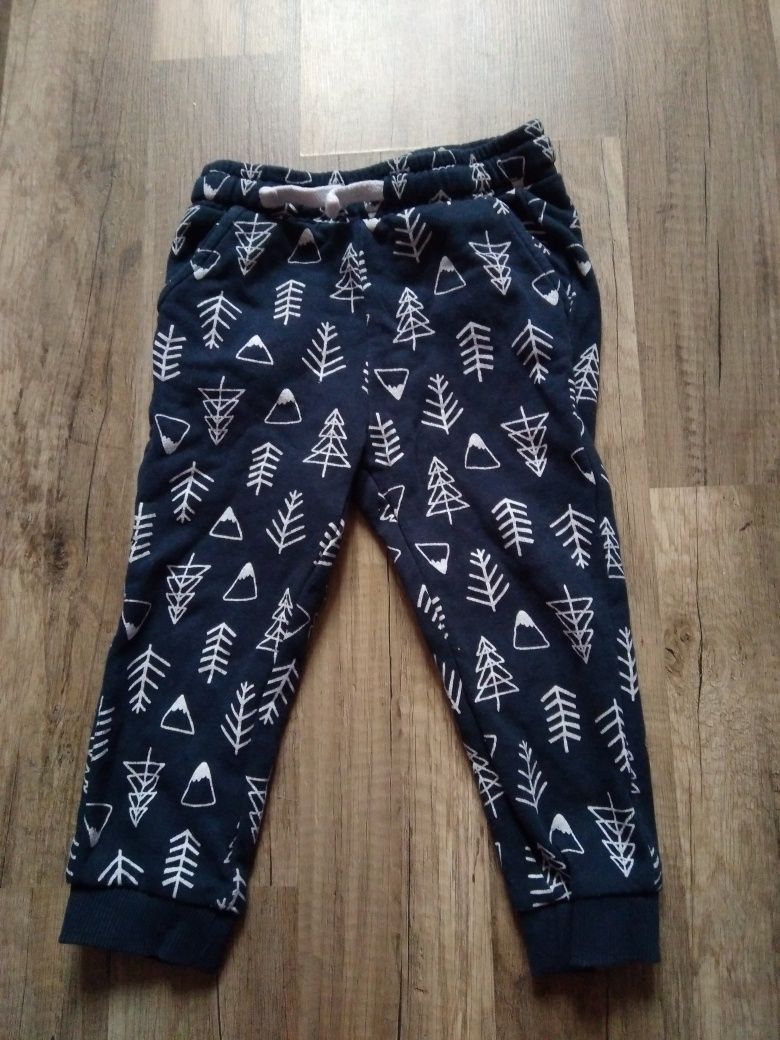 2 x spodnie niemowlęce 86 cm Pepco