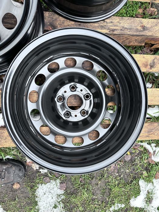 3xfelga stalowa 16” VW/SEAT/SKODA (5x112 ET43) - nowe