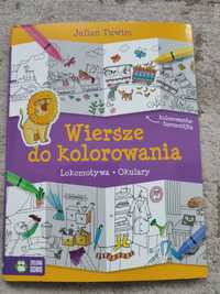 Wiersze do kolorowania - kolorowanka dla dziecka