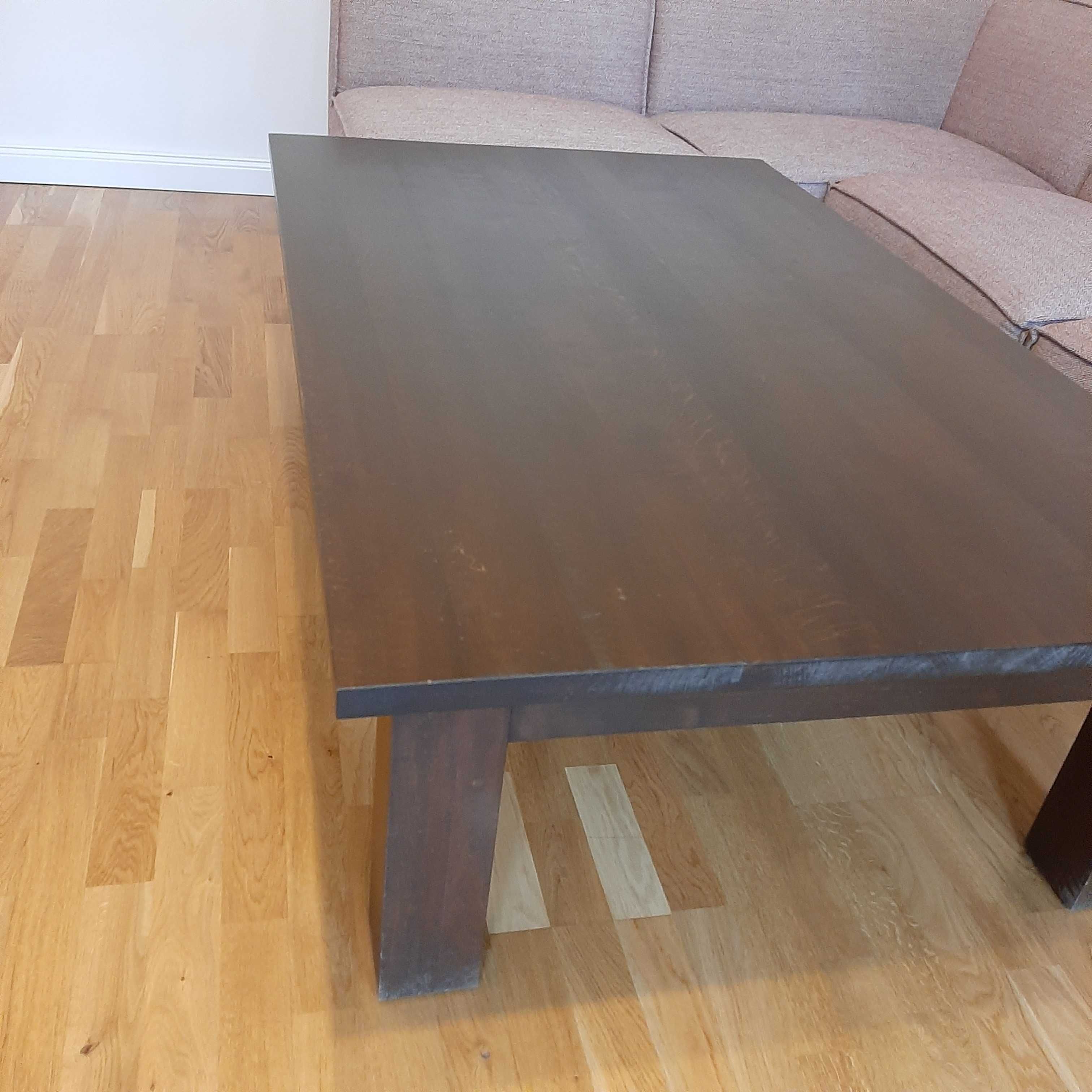 Stół , duzy stolik  160 x 100 drewno