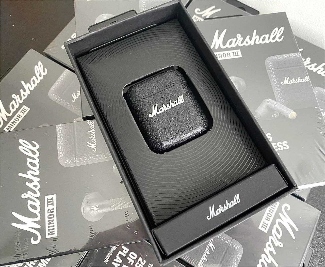 Навушники "Marshall Minor 3 TWS black"