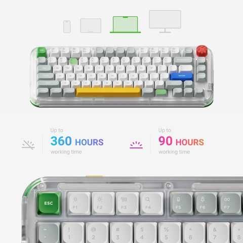 Nuphy Kick75 Low Profile | Низкопрофильная механическая клавиатура