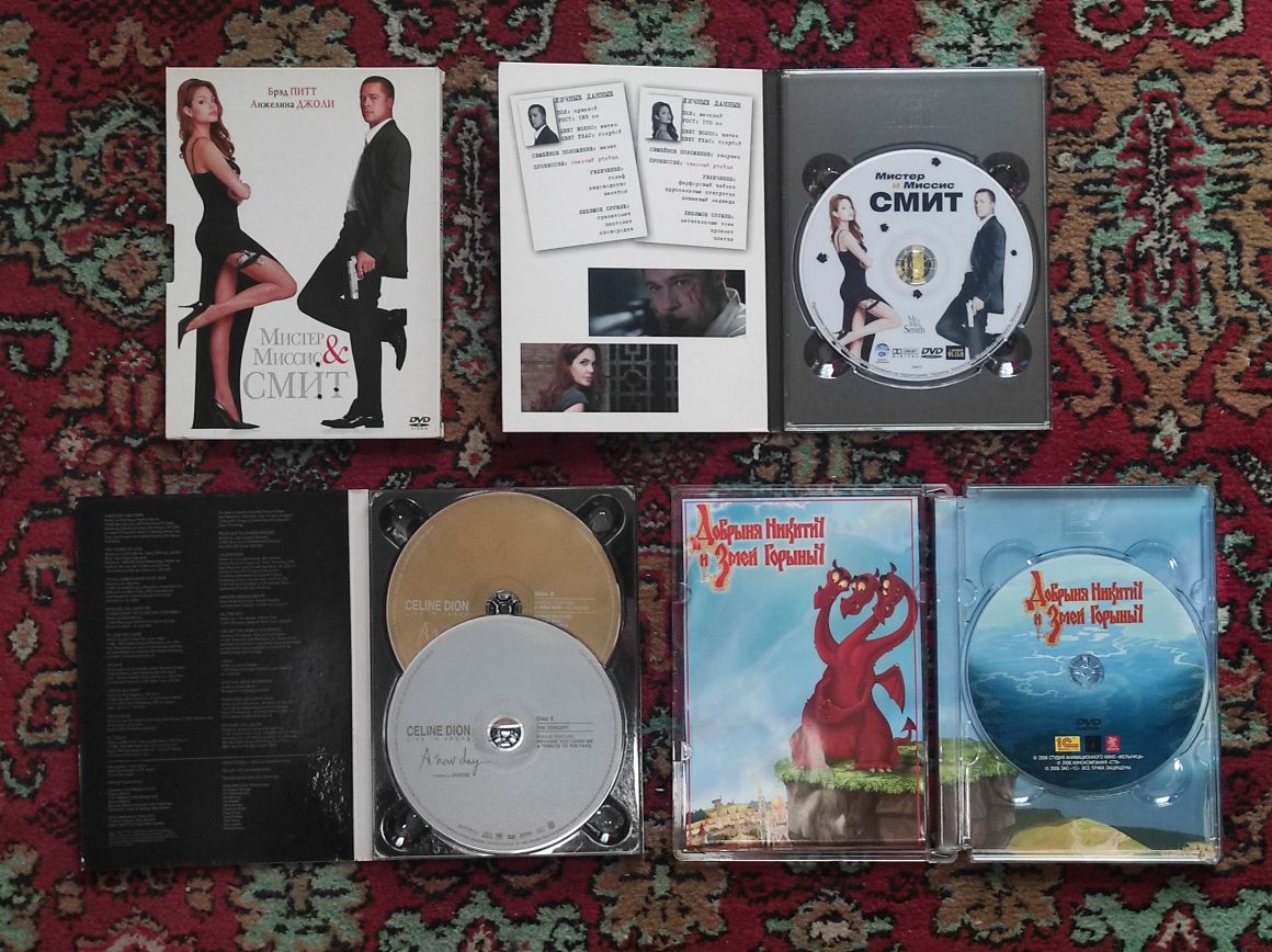 DVD диски, фильмы, мультфильмы, музыка, игры