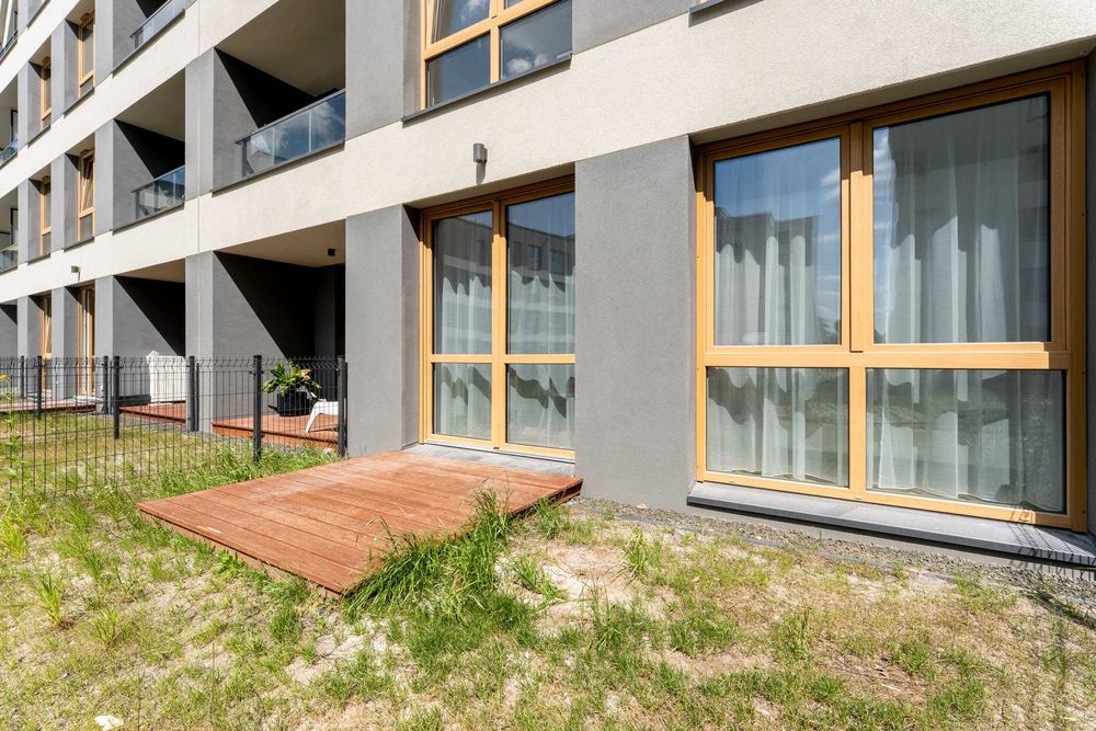 Piltza40b-nowy blok i nowe mieszkanie,33m2+taras+ogródek-od 01.12.2025