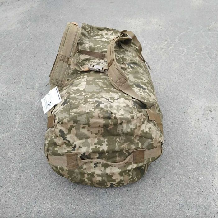 Баул армійський піксель ЗСУ. Сумка транспортна індивідуальна.