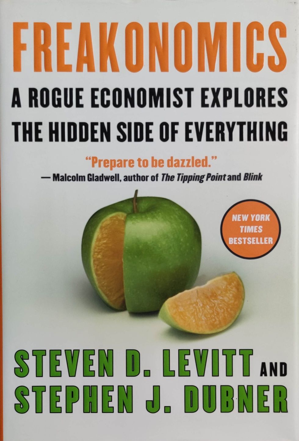 Livro Ref:PVI  - Steven D. Levitt / Stephen J. Dubner - Freakonomics