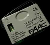 Moduł radiowy dla systemów FAAC-XF868 dwukanałowy - pudełko zastępcze.