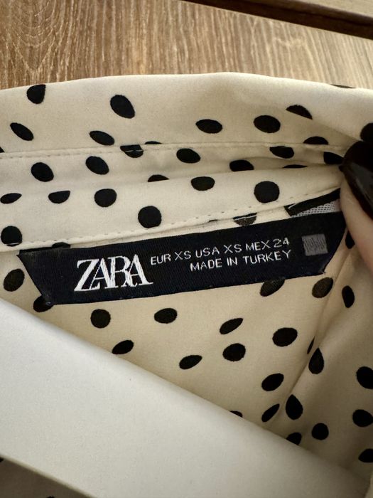 Kremowa koszula ZARA