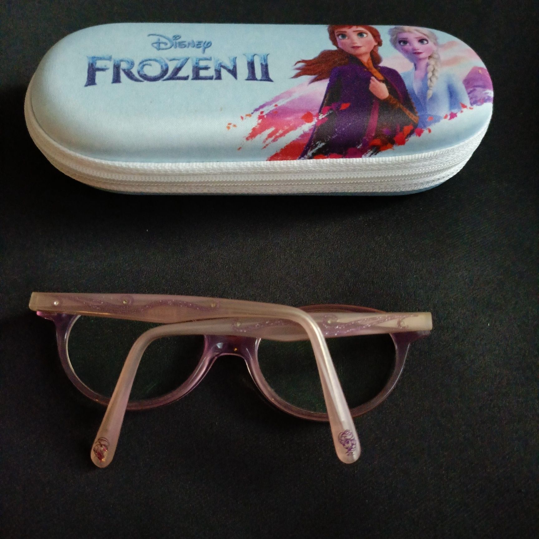 Okulary dla dziewczynki Frozen wiek orientacyjny to ok 5-6 lat