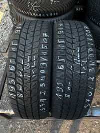 2 szt. opony używane zimowe 195/65r15 91H Bridgestone Blizzak LM-25