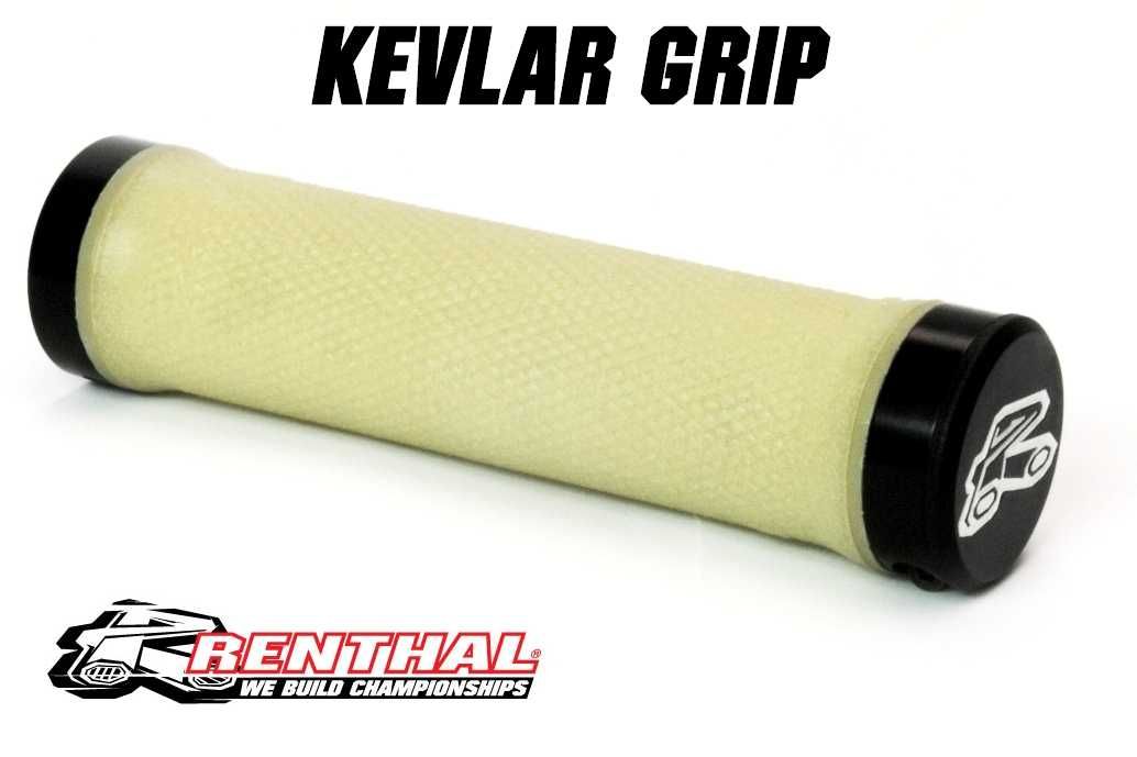 Chwyty Renthal Grips Lock on Kevlar