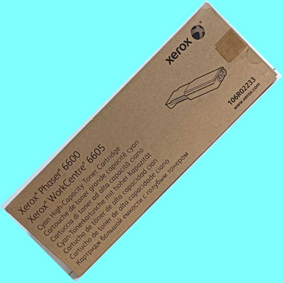 Картридж Xerox 106R02233 Cyan. Оригинал!