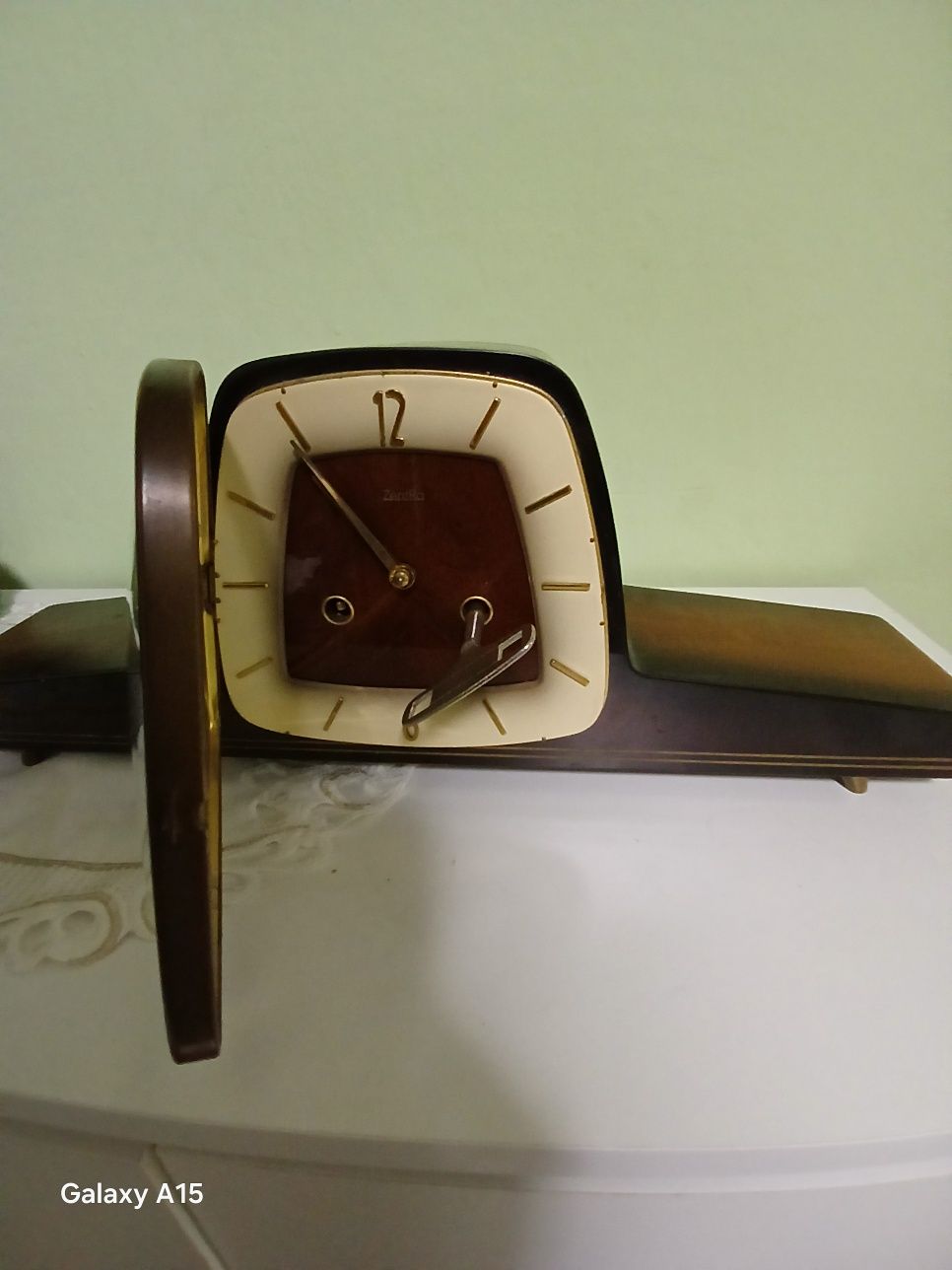 Zegar kominkowy niemcy antyk kolekcjonerski vintage #anytk