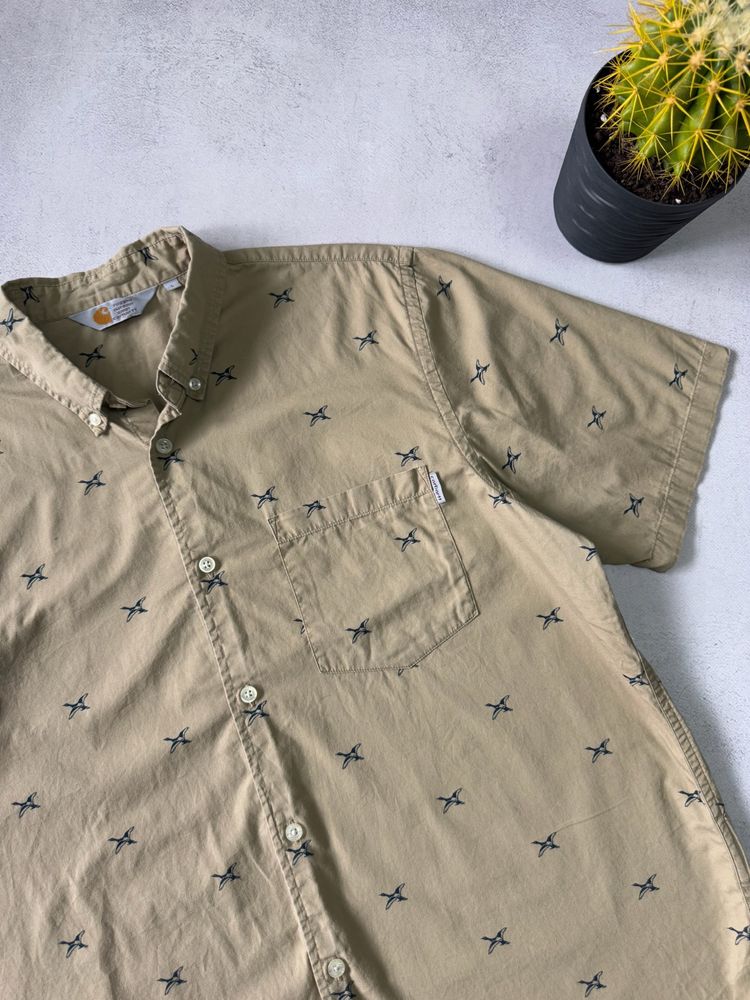 Теніска сорочка з коротким рукавом Carhartt duck оригінал чоловіча