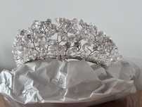 Opaska tiara ślubna