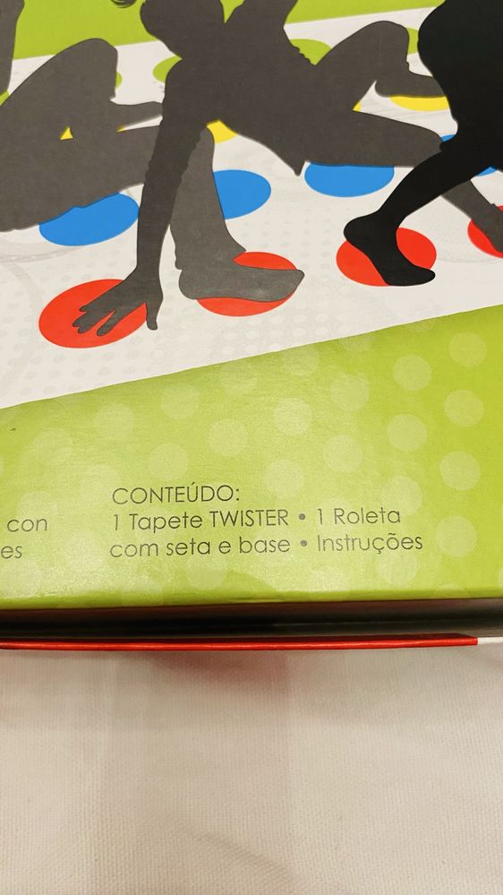 Jogo infantil Twister