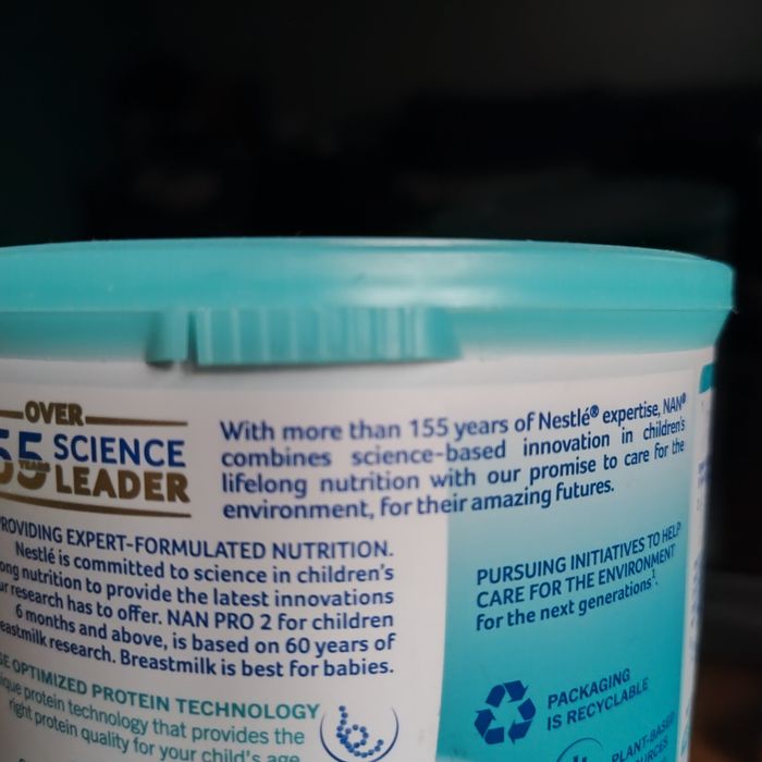 Nan Pro 2, 800 g, duża puszka, Nestle, mleko modyfikowane
