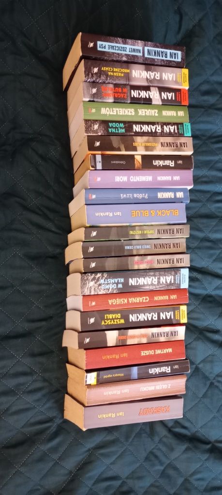 Ian Rankin 21 książek o detektywie Johnie Rebusie