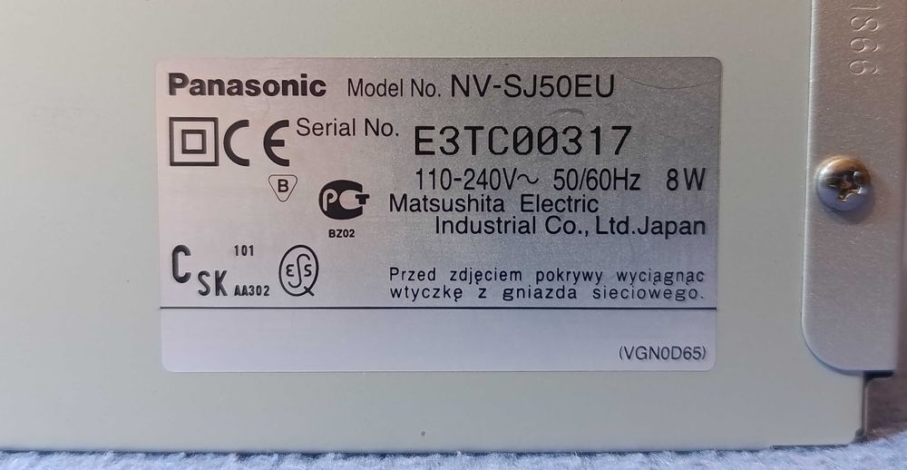 Panasonic NV-SJ50EU.