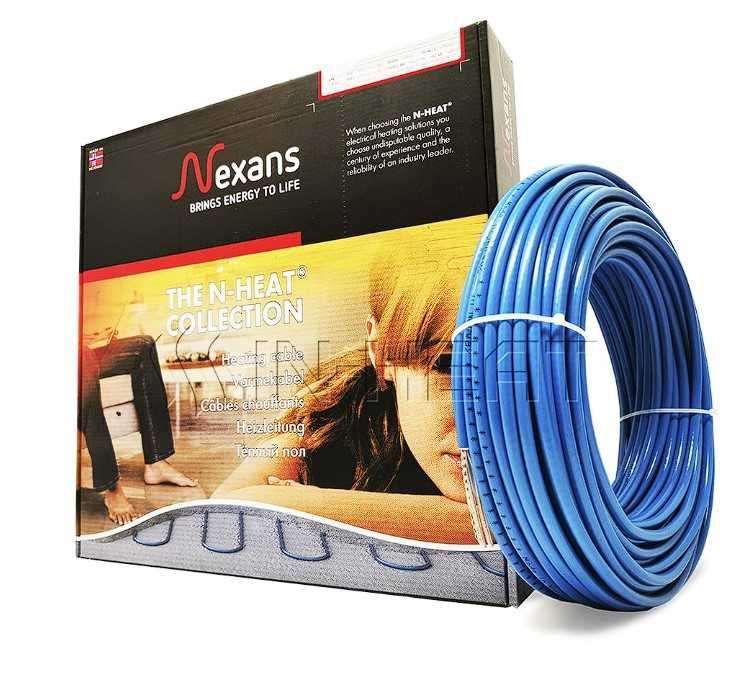Греющий Двужильный кабель Nexans 7мм Норвегия, Европейские бренды
