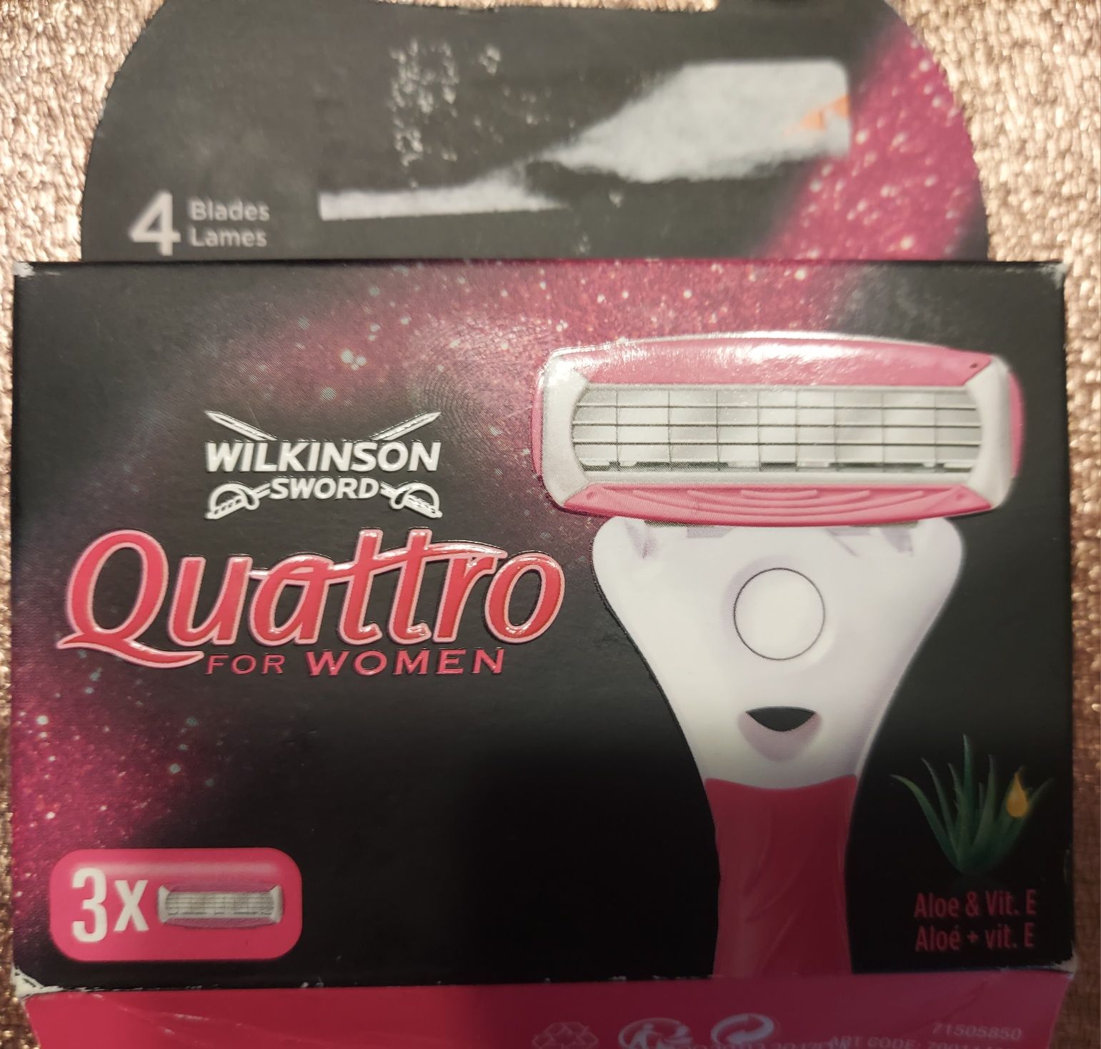 Wkłady do maszynki Wilkinson Sword Quattro for women