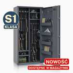 Szafa na broń SIEGEN MAX Kombi kl S1 18 szt. broni